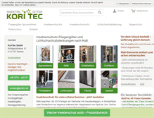Tablet Screenshot of koester-insektengitter.de
